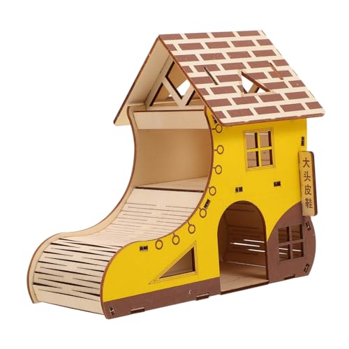 PENIKOKO 1Stück Hölzerne Hamsterkabine Natürlicher Hamster Käfig DIY für Haustierhamster Sicheres Kauspielzeug für Spielspaß Langlebig und Attraktiv PENIKOKO 1Stück Hölzerne Hamsterkabine Natürlicher Hamster Käfig DIY für Haustierhamster Sicheres Kauspielzeug für Spielspaß Langlebig und Attraktiv von PENIKOKO