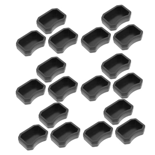 PENIKOKO 20 Stück Klettern des Haustierwasserbeckens Schildkrötenschale Schüssel Gericht Essen Gecko Futternapf für Terrarien Terrarienschalen Eidechsenschale Plastik Black PENIKOKO 20 Stück Klettern des Haustierwasserbeckens Schildkrötenschale Schüssel Gericht Essen Gecko Futternapf für Terrarien Terrarienschalen Eidechsenschale Plastik Black von PENIKOKO