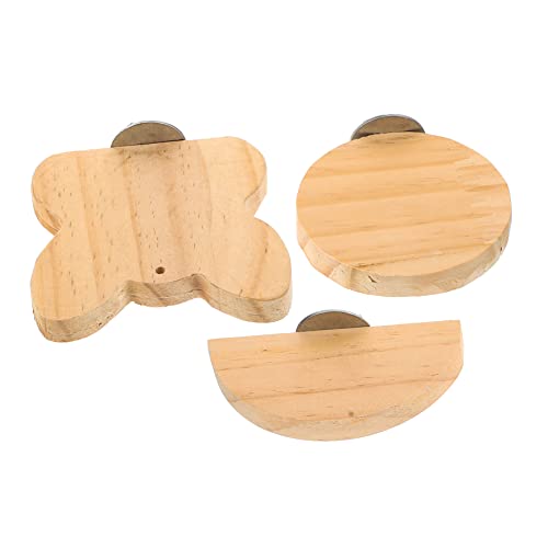 PENIKOKO 3Stücke Teiliges Hamster und Papageiensprungbrett Sicher für Haustiere für Käfige und Spielplätze Fördert und Spielverhalten PENIKOKO 3Stücke Teiliges Hamster und Papageiensprungbrett Sicher für Haustiere für Käfige und Spielplätze Fördert und Spielverhalten von PENIKOKO