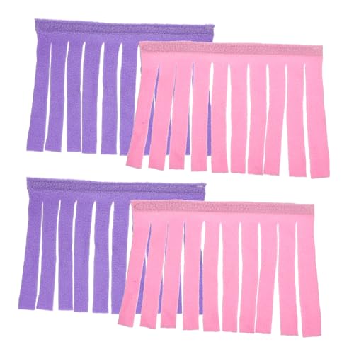 PENIKOKO 4 Stück Teiliges Kleintier Versteck mit Türvorhang und Hängematte Atmungsaktives Meerschweinchen und Hamster Versteck für Käfige Höhenverstellbar Sichere Kuschelhöhle für Kleine PENIKOKO 4 Stück Teiliges Kleintier Versteck mit Türvorhang und Hängematte Atmungsaktives Meerschweinchen und Hamster Versteck für Käfige Höhenverstellbar Sichere Kuschelhöhle für Kleine von PENIKOKO