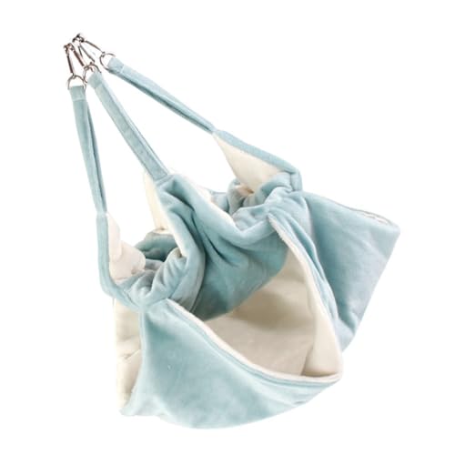 PENIKOKO Doppellagige Hamster Hängematte aus Warmem Flanell mit Aufhängung Kuschelbett und Versteck für Kleine Haustiere Wie Hamster Meerschweinchen und Zwerghamster PENIKOKO Doppellagige Hamster Hängematte aus Warmem Flanell mit Aufhängung Kuschelbett und Versteck für Kleine Haustiere Wie Hamster Meerschweinchen und Zwerghamster von PENIKOKO