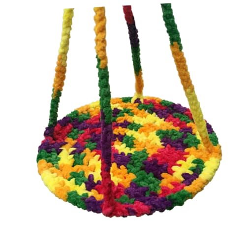 PENIKOKO Handgefertigte Hamster Hängematte aus Weichem Wollgarn Kleines Haustier Hängesitznest für Zwerghamster und Meerschweinchen Wärmendes Kleintierbett Geeignet für Zufällige Farbe PENIKOKO Handgefertigte Hamster Hängematte aus Weichem Wollgarn Kleines Haustier Hängesitznest für Zwerghamster und Meerschweinchen Wärmendes Kleintierbett Geeignet für Zufällige Farbe von PENIKOKO