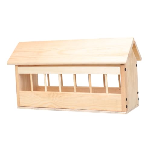 PENIKOKO Kleine Taube Fütterungsbox Aus Holz Automatischer Futterspender Für Tauben Spritzsicher Zu Reinigen Für Kleine PENIKOKO Kleine Taube Fütterungsbox Aus Holz Automatischer Futterspender Für Tauben Spritzsicher Zu Reinigen Für Kleine von PENIKOKO