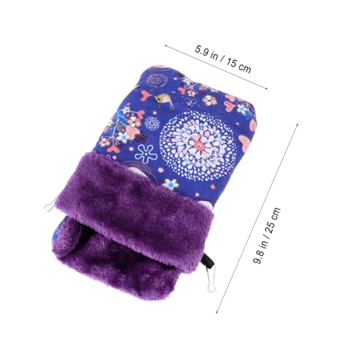 PENIKOKO Kleintier Schlafsack Hängematte für Hamster Zuckerschleuder und Meerschweinchen Warmes Sicheres Kuschelbett für Kleine Haustiere Geeignet als Schlafplatz und Versteck PENIKOKO Kleintier Schlafsack Hängematte für Hamster Zuckerschleuder und Meerschweinchen Warmes Sicheres Kuschelbett für Kleine Haustiere Geeignet als Schlafplatz und Versteck von PENIKOKO