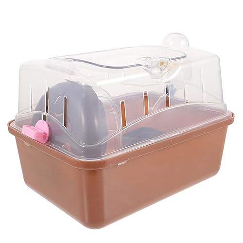 PENIKOKO Tragbare Hamster Transportbox mit Dach für Ausflüge Camping und Reisen mit Kleinen Tieren Wie Hamstern Meerschweinchen und Chinchillas Leicht und Atmungsaktiv PENIKOKO Tragbare Hamster Transportbox mit Dach für Ausflüge Camping und Reisen mit Kleinen Tieren Wie Hamstern Meerschweinchen und Chinchillas Leicht und Atmungsaktiv von PENIKOKO