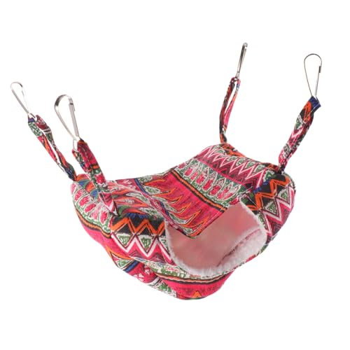 PENIKOKO Warmes Hamster Hängematte Kleintierbett Hängesitz für Käfige Schlafnest für Zwerghamster und Streifenhörnchen Einfache Befestigung Vielseitig für Jahreszeiten Geeignet PENIKOKO Warmes Hamster Hängematte Kleintierbett Hängesitz für Käfige Schlafnest für Zwerghamster und Streifenhörnchen Einfache Befestigung Vielseitig für Jahreszeiten Geeignet von PENIKOKO