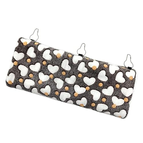 PENIKOKO Warmes Hamsterbett Hängematte aus Baumwolle Komfortables Warmes Kuschelnest für Kleine Haustiere als Schlafplatz und Rückzugsort für Meerschweinchen und Nager PENIKOKO Warmes Hamsterbett Hängematte aus Baumwolle Komfortables Warmes Kuschelnest für Kleine Haustiere als Schlafplatz und Rückzugsort für Meerschweinchen und Nager von PENIKOKO