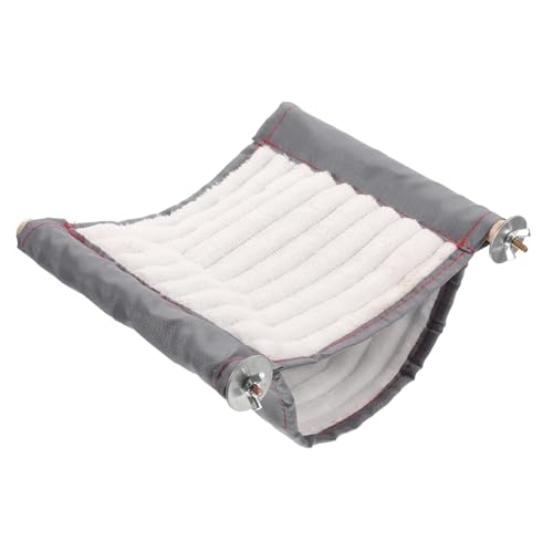 PENIKOKO Warmes Hamsterbett Hängematte aus Weichem Material für Kleintiere Gemütliches Schlafplatz Zubehör für Hamster Chinchillas und Eichhörnchen Abnehmbar und Pflegeleicht für Käfige PENIKOKO Warmes Hamsterbett Hängematte aus Weichem Material für Kleintiere Gemütliches Schlafplatz Zubehör für Hamster Chinchillas und Eichhörnchen Abnehmbar und Pflegeleicht für Käfige von PENIKOKO