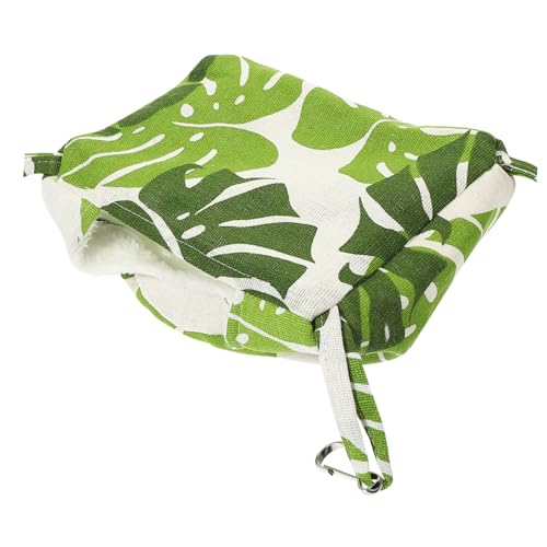 PENIKOKO Winterwarme Hamster hängematte aus Hochwertigem Material Weiches Kuschelbett für Hamster und Chinchillas Einfach zu Befestigen im Käfig Schlafnest für Kleine Haustiere PENIKOKO Winterwarme Hamster hängematte aus Hochwertigem Material Weiches Kuschelbett für Hamster und Chinchillas Einfach zu Befestigen im Käfig Schlafnest für Kleine Haustiere von PENIKOKO