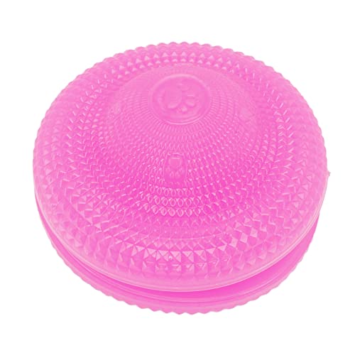 Dog Bite Toy Puzzle Ball, interaktives TPR-Hundespielzeug für Welpen (Rosa) von PENO