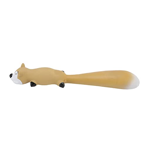 Puppy Squeak Toy Indoor Outdoor Molaren Latex Hundespielzeug (Weiß Gelb) von PENO