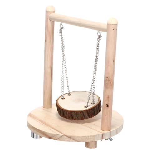 PEPLAYTAL 1stück Holz Hamster Spielzeug Interessanter Schwingstuhl Für Kleintiere Für Hamster Und Papageien Fördert Spiel Und Bewegung Aus Natürlichem Holz Gefertigt Sicheres PEPLAYTAL 1stück Holz Hamster Spielzeug Interessanter Schwingstuhl Für Kleintiere Für Hamster Und Papageien Fördert Spiel Und Bewegung Aus Natürlichem Holz Gefertigt Sicheres von PEPLAYTAL