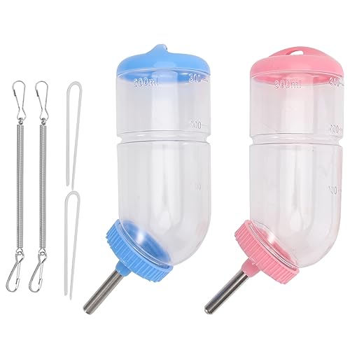 PEPLAYTAL 2 Stück Trinkbrunnen Für Haustiere Spender Trinker Trinken Wasserflaschen Tragbares Haustier -trinkwasser Kaninchen Hase Werkzeug Zum Füttern Von Haustieren Plastik Blue PEPLAYTAL 2 Stück Trinkbrunnen Für Haustiere Spender Trinker Trinken Wasserflaschen Tragbares Haustier -trinkwasser Kaninchen Hase Werkzeug Zum Füttern Von Haustieren Plastik Blue von PEPLAYTAL
