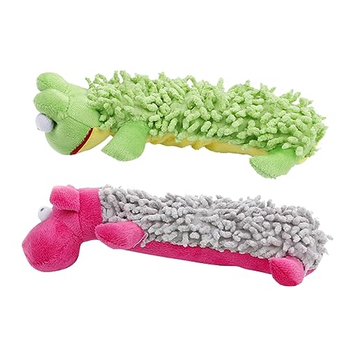 PEPLAYTAL 2 Stück für Haustiere Dog chew Toy hundekauspielzeuge Tierform mit Sound Tierform für Katzen Kauspielzeug für Hunde Plüschtiere für Hunde von PEPLAYTAL