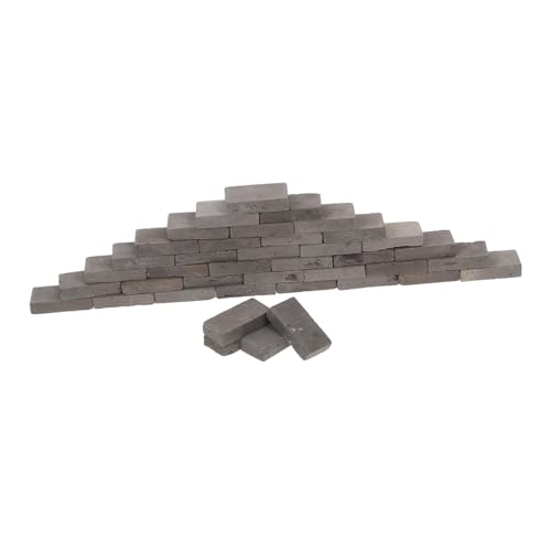 PEPLAYTAL 40 Stück Mini Ziegelsteine aus Langlebigem Material Kleine Dekorative Backsteine für DIY Puppenhaus Gartendekoration und Natürliche Terrarien und Schildkrötenbecken PEPLAYTAL 40 Stück Mini Ziegelsteine aus Langlebigem Material Kleine Dekorative Backsteine für DIY Puppenhaus Gartendekoration und Natürliche Terrarien und Schildkrötenbecken von PEPLAYTAL