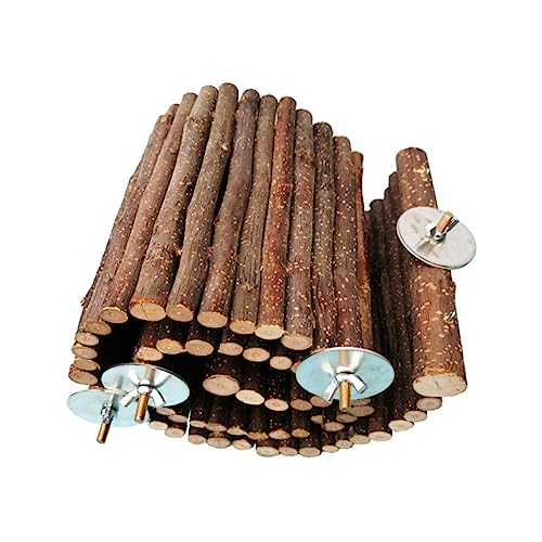 PEPLAYTAL Holz Kletterleiter Für Kleintiere Spielbrücke Für Hamster Und Meerschweinchen Kau-Spielzeug Aus Naturholz Einfacher Zugang Und Spielplatz Für Haustiere PEPLAYTAL Holz Kletterleiter Für Kleintiere Spielbrücke Für Hamster Und Meerschweinchen Kau-Spielzeug Aus Naturholz Einfacher Zugang Und Spielplatz Für Haustiere von PEPLAYTAL