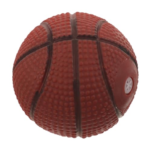 PEPLAYTAL Hunde-quietschball-Spielzeug, Interaktiver Basketball, Quietschball, Hüpf-kauspielzeug, Haustier-Training, Beißball, Spielzeug Für Kleine, Mittelgroße Und Große Hunde von PEPLAYTAL