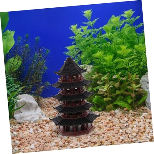 PEPLAYTAL Miniatur Chinesisches Pavillon Filigranes Design Aquarium Bonsai Garten Tischdeko Modell für Büro Gestaltung PEPLAYTAL Miniatur Chinesisches Pavillon Filigranes Design Aquarium Bonsai Garten Tischdeko Modell für Büro Gestaltung von PEPLAYTAL