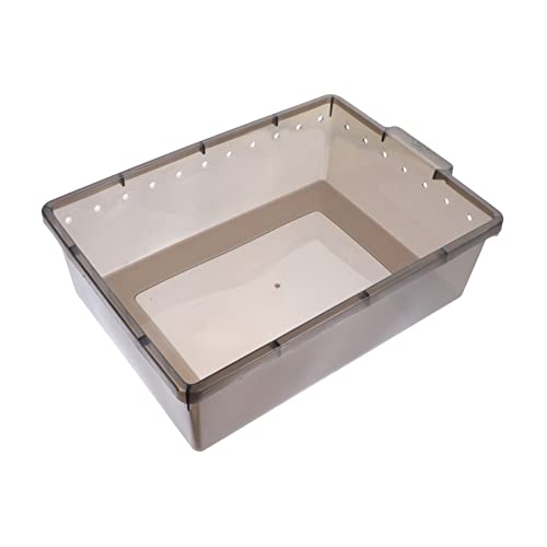 PEPLAYTAL Reptilien Fütterungsbox aus Kunststoff mit Belüftungslöchern Transparenter Aufzucht und Zuchtbox Feuchtigkeitsresistent Sicherer Futter und Brutcontainer für Frösche Schlangen und PEPLAYTAL Reptilien Fütterungsbox aus Kunststoff mit Belüftungslöchern Transparenter Aufzucht und Zuchtbox Feuchtigkeitsresistent Sicherer Futter und Brutcontainer für Frösche Schlangen und von PEPLAYTAL