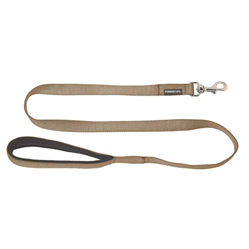 PERROS LIFE Hundeleine 120 cm gefüttert 15 mm Hund Größe Klein von PERROS LIFE