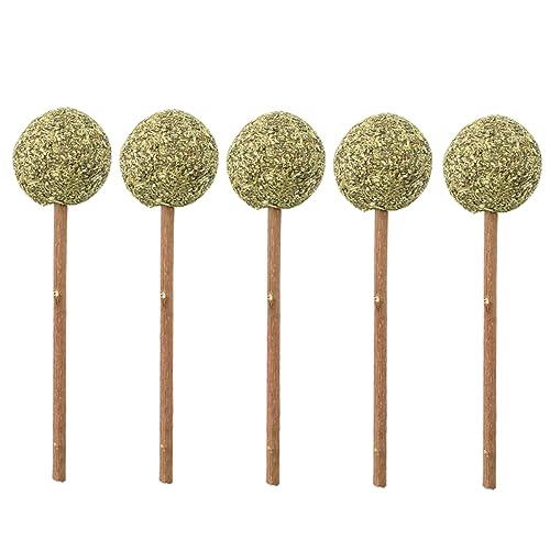 PERSELOSO 5pcs Catmint Ball Lollipop Tragbarer Pet Molar Stick Day Smartweed Teasing Cat Stick Sicherer Pet Catnip Ball Grinder Für Das Spielen Von Pet Cat von PERSELOSO