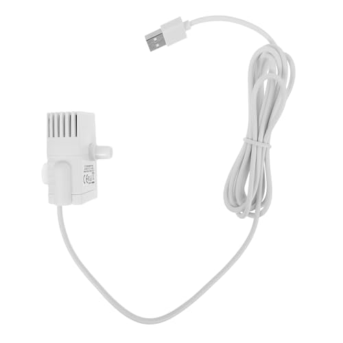 PERSELOSO Katzenwasserbrunnen Pumpe USB Betriebene Geräuschlose Wasserpumpe für Haustiere für Trinkbrunnen Kompakt und Leicht für Aquarien und Tischbrunnen PERSELOSO Katzenwasserbrunnen Pumpe USB Betriebene Geräuschlose Wasserpumpe für Haustiere für Trinkbrunnen Kompakt und Leicht für Aquarien und Tischbrunnen von PERSELOSO