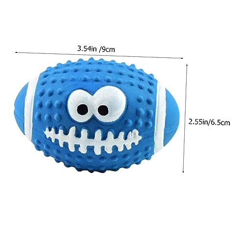 PERSELOSO Squeaky Dog Für Kleine Hunde Interaktives Kauspielzeug Langlebigem Und Perfektes Rugby-ballspielzeug Für Klein PERSELOSO Squeaky Dog Für Kleine Hunde Interaktives Kauspielzeug Langlebigem Und Perfektes Rugby-ballspielzeug Für Klein von PERSELOSO