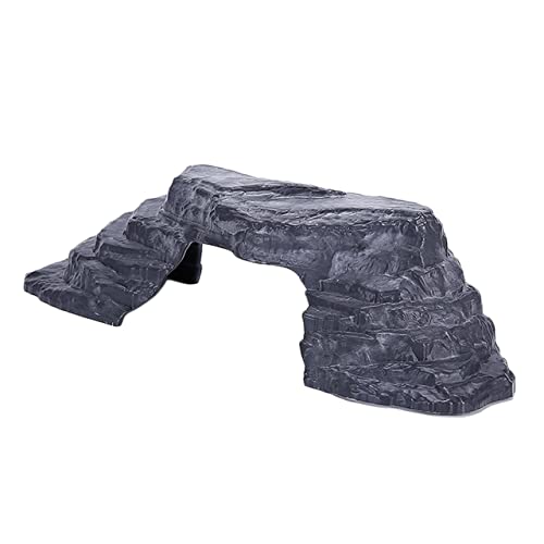 PERSELOSO Imitation Stone Turtle Basking Platform Große Kletterplattform Für Schildkröten Für Aquarien Und Terrarien Mit Rampen-Design Für Einfache Bewegungsfreiheit PERSELOSO Imitation Stone Turtle Basking Platform Große Kletterplattform Für Schildkröten Für Aquarien Und Terrarien Mit Rampen-Design Für Einfache Bewegungsfreiheit von PERSELOSO