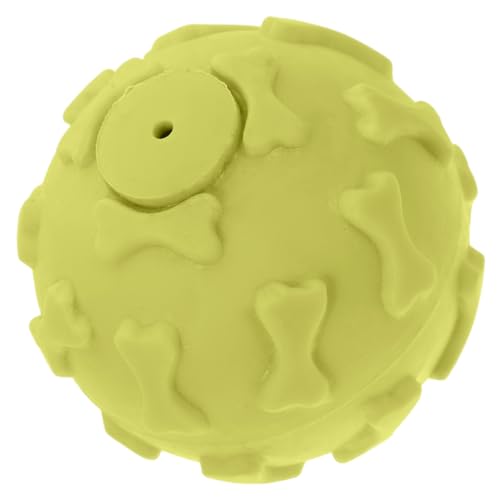 PERSELOSO Hundespielzeug Gummiball Tragbares Quietschendes Kauspielzeug für Welpen Bissfestes Langlebiges Ballspielzeug zur Zahnreinigung für Kleine und Mittelgroße Hunde PERSELOSO Hundespielzeug Gummiball Tragbares Quietschendes Kauspielzeug für Welpen Bissfestes Langlebiges Ballspielzeug zur Zahnreinigung für Kleine und Mittelgroße Hunde von PERSELOSO
