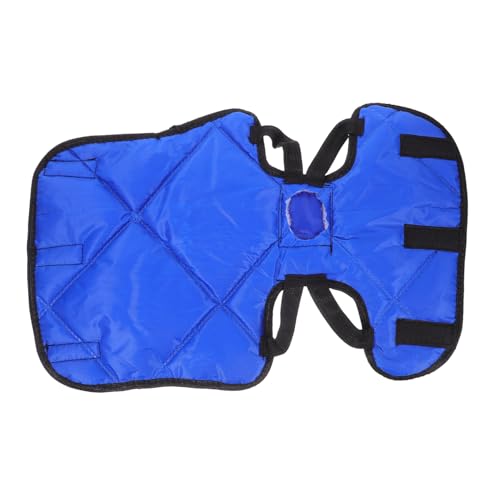 PERSELOSO Wadenweste Karierter Hundemantel Wadenmäntel Für Den Winter Viehdecke Vieh Liefert Kälber Bleiben Warm Kuhmäntel Pferdedecke Für Kaltes Wetter Wadendecken Kuhdecke Flanell Blue von PERSELOSO