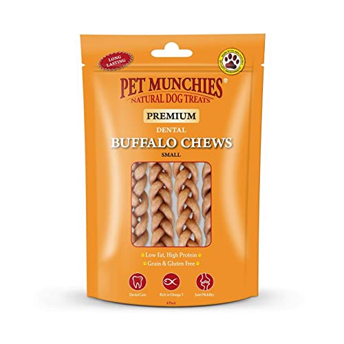 PET MUNCHIES Small Buffalo Dental Chews 55g von PET MUNCHIES