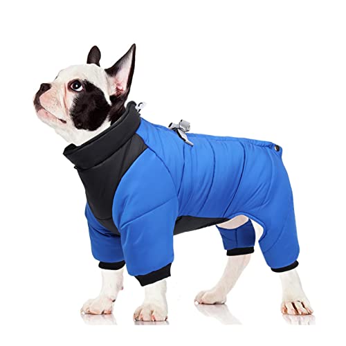 PETCUTE Hundemantel Winter Hundejacke,Wasserdichter Hundemantel mit Klettverschluss,Winddichte,Einstellbar,Hundemäntel für kleine mittelgroße Hunde,Reflektierend Haustierkleidung von PETCUTE