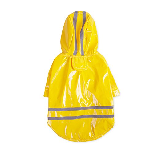 PETCUTE Hunderegenmantel wasserdicht Hund Regenjacke hunderegenmantel mit Kapuze für kleine Grosse Hunde von PETCUTE