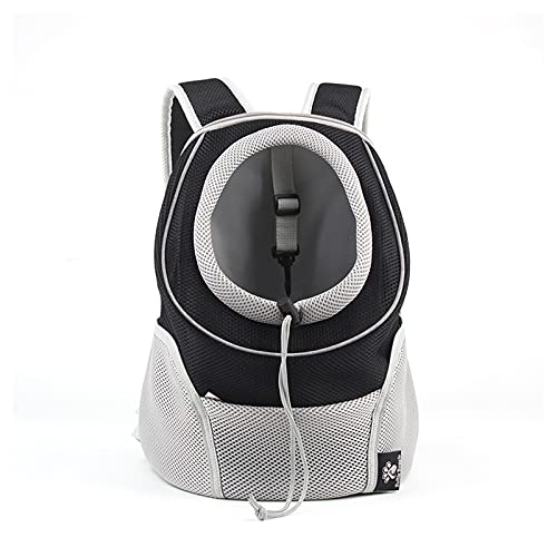 PETCUTE Hunderucksack für Kleine Hunde,Verstellbare Katzenrucksack Transporttasche mit Head-Out-Design und Ausbruchssicherem Design,Haustier Tragetasche für Hunde mit Herausnehmbarer Matte von PETCUTE