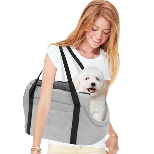 PETCUTE Tragetasche Hund Atmungsaktive Transporttasche für Haustiere Transporttasche für kleine Hunde und Katzen PETCUTE Tragetasche Hund Atmungsaktive Transporttasche für Haustiere Transporttasche für kleine Hunde und Katzen von PETCUTE