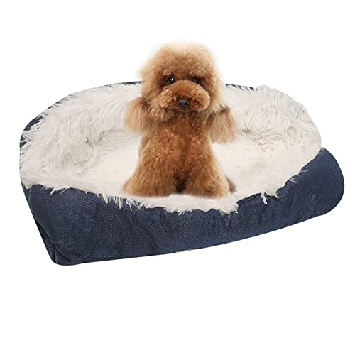 PETCUTE Weiches Katzenbett,2 in 1 Katzenbett Hundebett Warmes Haus Katzenkissen Katzendecke,Katzensofa,Waschbar Plüsch Haustierbett für Katzen und Kleine Hunde,Flauschige Katzensofa für Katzen von PETCUTE