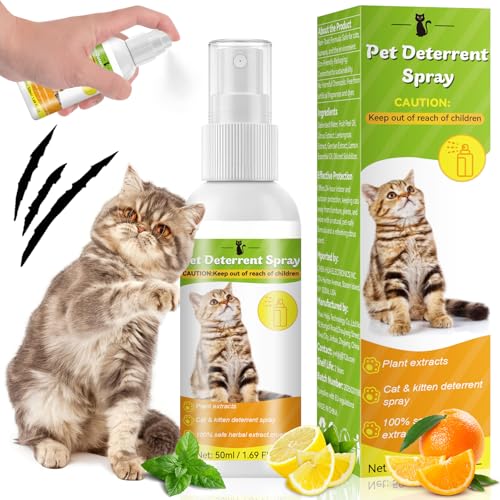 PETFAVORITES Katzenabwehrspray,Anti Kratz Spray Katzen von PETFAVORITES