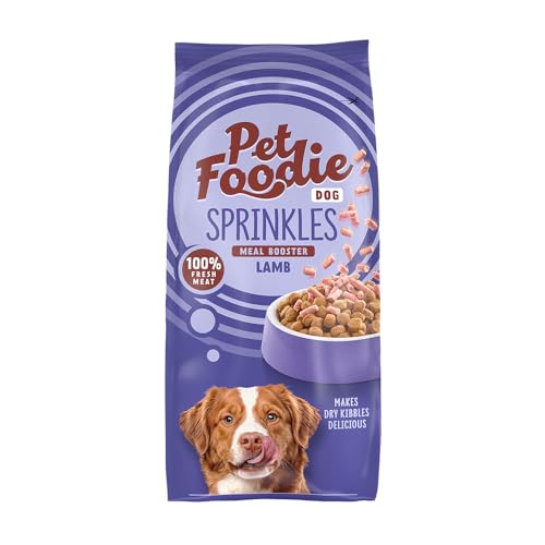 PetFoodie gefrorenes Frischfleisch für alle Hunde - Sprinkles Lamm - Tiefkühlfutter, Hundefutter - natürlich, ohne künstliche Farb- & Aromastoffe, ohne Konservierungsstoffe, glutenfrei, 10x300g von PETFOODIE