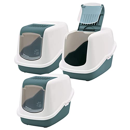 PETGARD Katzentoilette 3er Sparpack Katzentoilette HOP IN