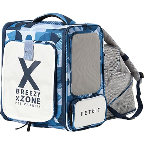 Petkit Breezy X Zone Haustiertasche, Blau (Petkit Turkey Garantiert) von PETKIT