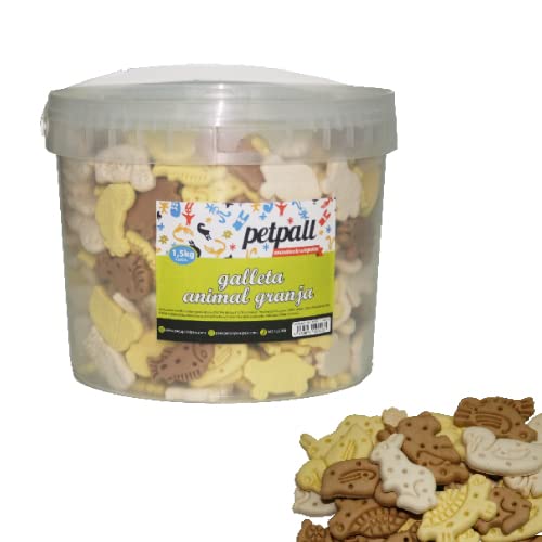 PETPALL Lovers GALLETA Animal GRANJA (CUBO 1,5KG) von PETPALL PREMIOS