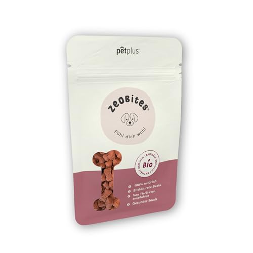 ZeoBites - Hundeleckerli zur Verdauungsförderung - mehr als nur EIN Snack für deinen vierbeinigen Freund - 45g von PETPLUS