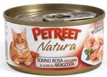 PETREET Natur für Katzen, 140 g, Surimi und Hummer von PETREET