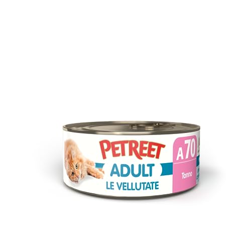 PETREET Vellutate Thunfisch - Packung mit 24 Stück x 70 g von PETREET