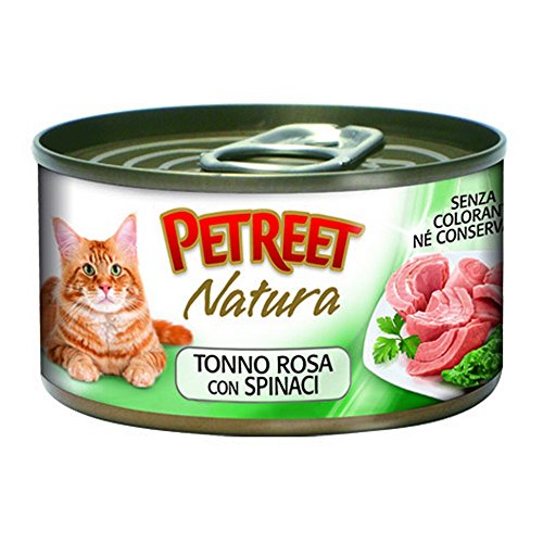 Petreet Natur Rosa Thunfisch mit Spinat 70 g von PETREET