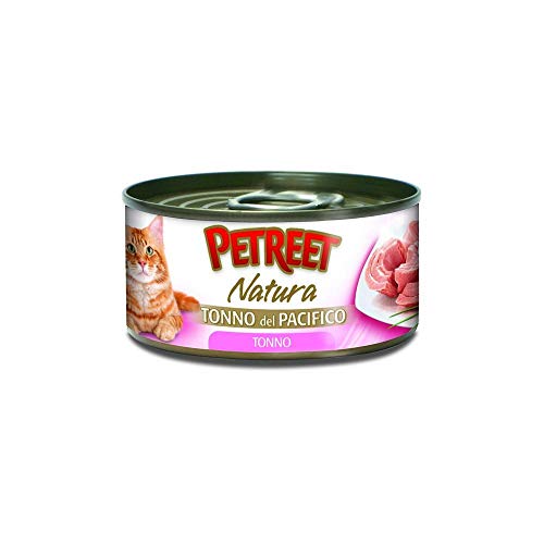 Petreet Natura Pazifischer Thunfisch für Katzen, 70 g von PETREET