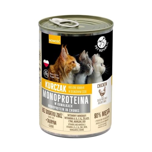 PETREPUBLIC Monoprotein Chicken Huhn 400g von PETREPUBLIC