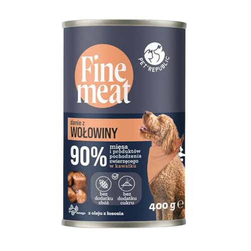 PETREPUBLIC Nassfutter Rindfleisch 400 g von PETREPUBLIC