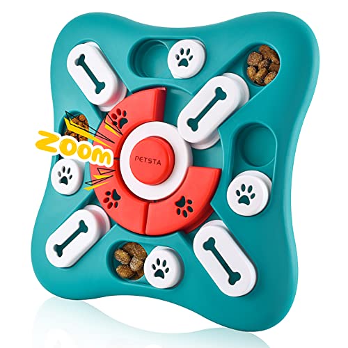 Hunde-Puzzle-Spielzeug, Leckerli-Dosierung Hund Anreicherung Spielzeug für IQ Training und Gehirnstimulation, interaktives geistig stimulierendes Spielzeug als Geschenke für Welpen, Katzen, Hunde von PETSTA