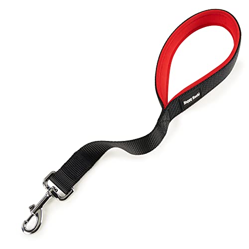 PETTOM Kurzleine Hund, Kurze Hundeleine Nylon Flexi, Kurze Leine Hund 46cm, Kurzführer für Große Mittlere und Kleine Hund von PETTOM